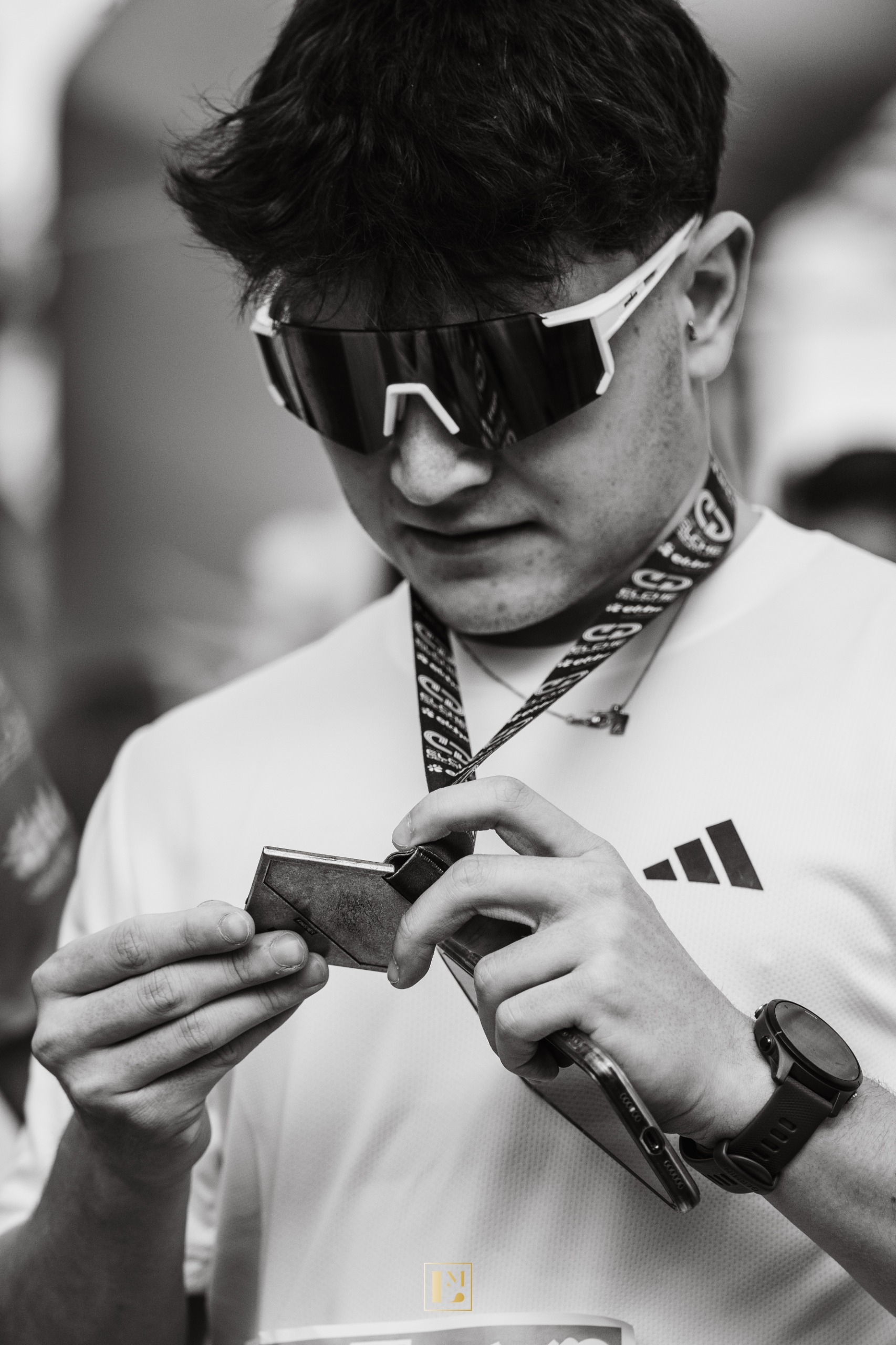 Detalle de la medalla finisher